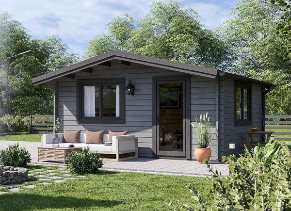 Gartenhaus aus Holz DREUX (44 mm), 5x4 m, 20 m² avp.ui.product_images.thumbnail 1