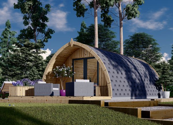 Gartenhaus aus Holz BRETA (44 mm), 4x6 m, 24 m² avp.ui.product_images.thumbnail 1