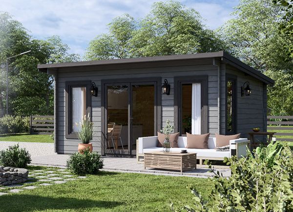 Gartenhaus aus Holz ESSEX (44 mm), 5x4 m, 20 m² avp.ui.product_images.thumbnail 1