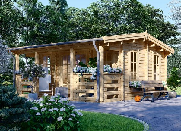 Gartenhaus aus Holz ROYAL (34 mm), 5x5 m, 25 m² avp.ui.product_images.thumbnail 1