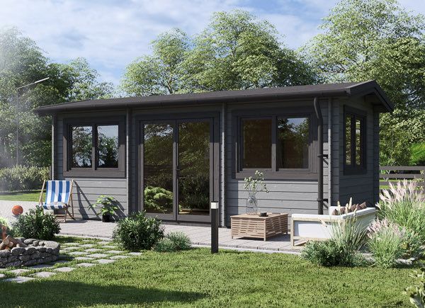 Gartenhaus aus Holz OAK (44 mm), 6x3 m, 18 m² avp.ui.product_images.thumbnail 1