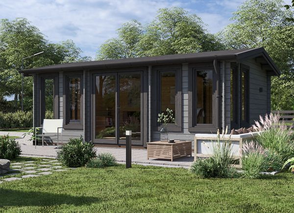 Gartenhaus aus Holz DEVON (44 mm), 6x4 m, 24 m² avp.ui.product_images.thumbnail 1