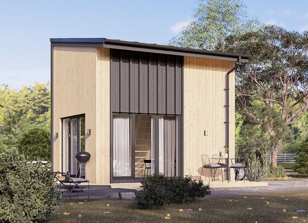 Holzhaus SOPHIA (Isoliert - RClass, 34 mm + Holzverschalung), 20 m² avp.ui.product_images.thumbnail 1