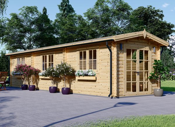 Gartenhaus aus Holz STRONGHOLD (34 mm), 3x10 m, 30 m² avp.ui.product_images.thumbnail 1