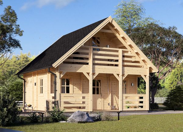 Holzhaus LIVINGTON S (44 mm), 50 m² avp.ui.product_images.thumbnail 1