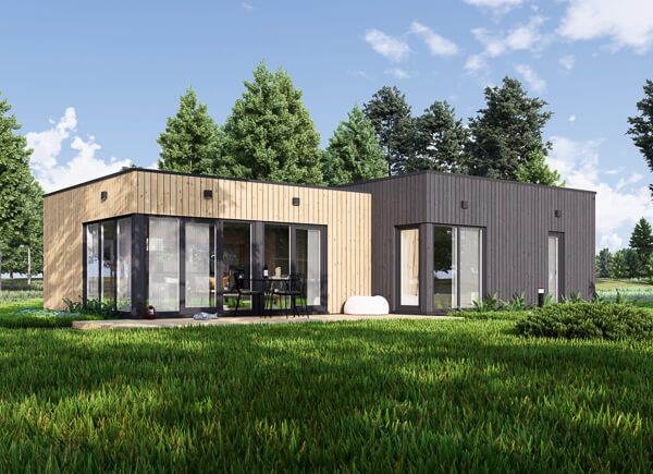 Holzhaus MALLY (44 mm + Holzverschalung), 69 m² avp.ui.product_images.thumbnail 1