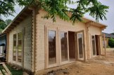 Gartenhaus aus Holz MAJA (34 mm), 7,5x4 m, 30 m² customer 1